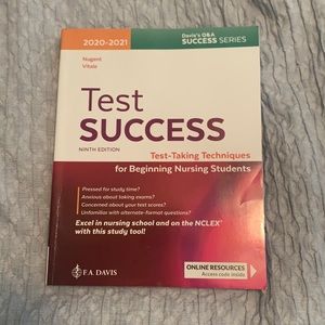 Test Success Davis Nursing Book